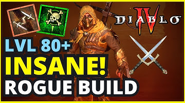 Diablo 4 INSANE BEST Rogue Build - Twisting Blades Endgame Guide