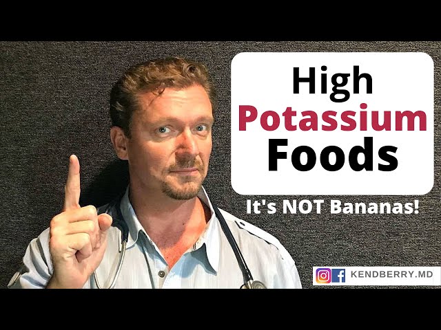 7 Foods High in Potassium (NOT bananas!) - 2024 class=