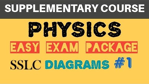 # SSLC supplementary exam SUPPLEMENTARY COURSE| SCIENCE| PHYSICS| DIAGRAMS|EASY EXAM PACKAGE