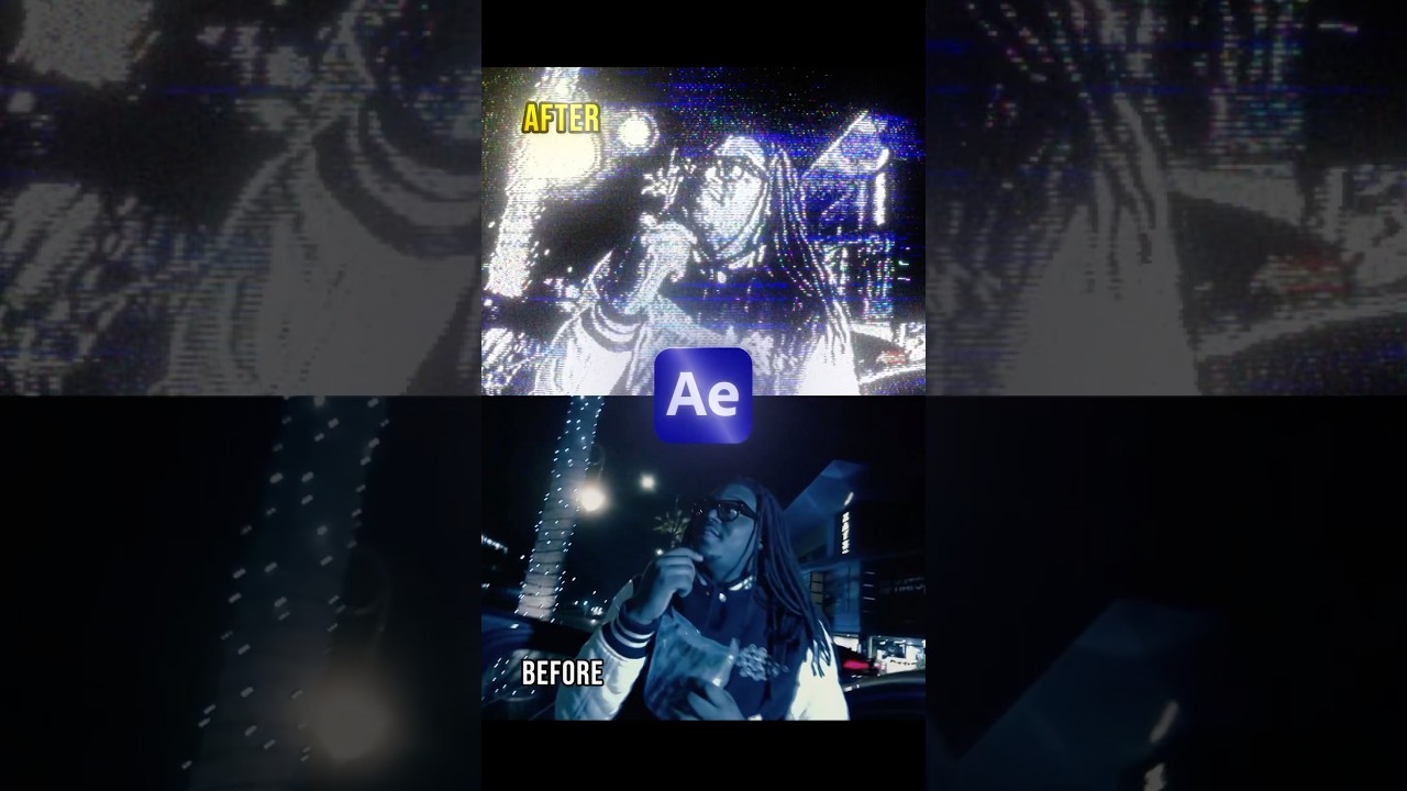 Это тот самый эффект ЭЛТ-монитора, который все используют 🔥