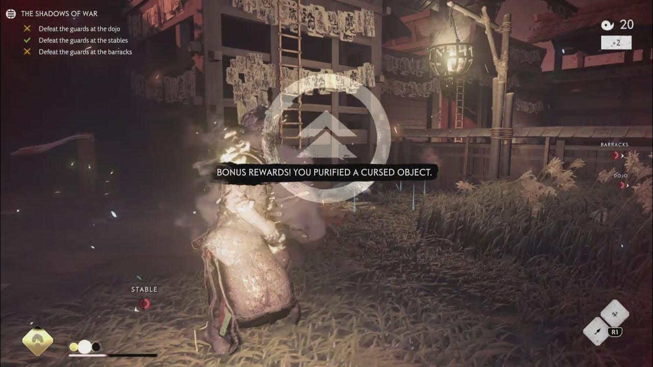 How To Get Cursed Gear In Ghost Of Tsushima Ghost of Tsushima - purify cursed gear - YouTube