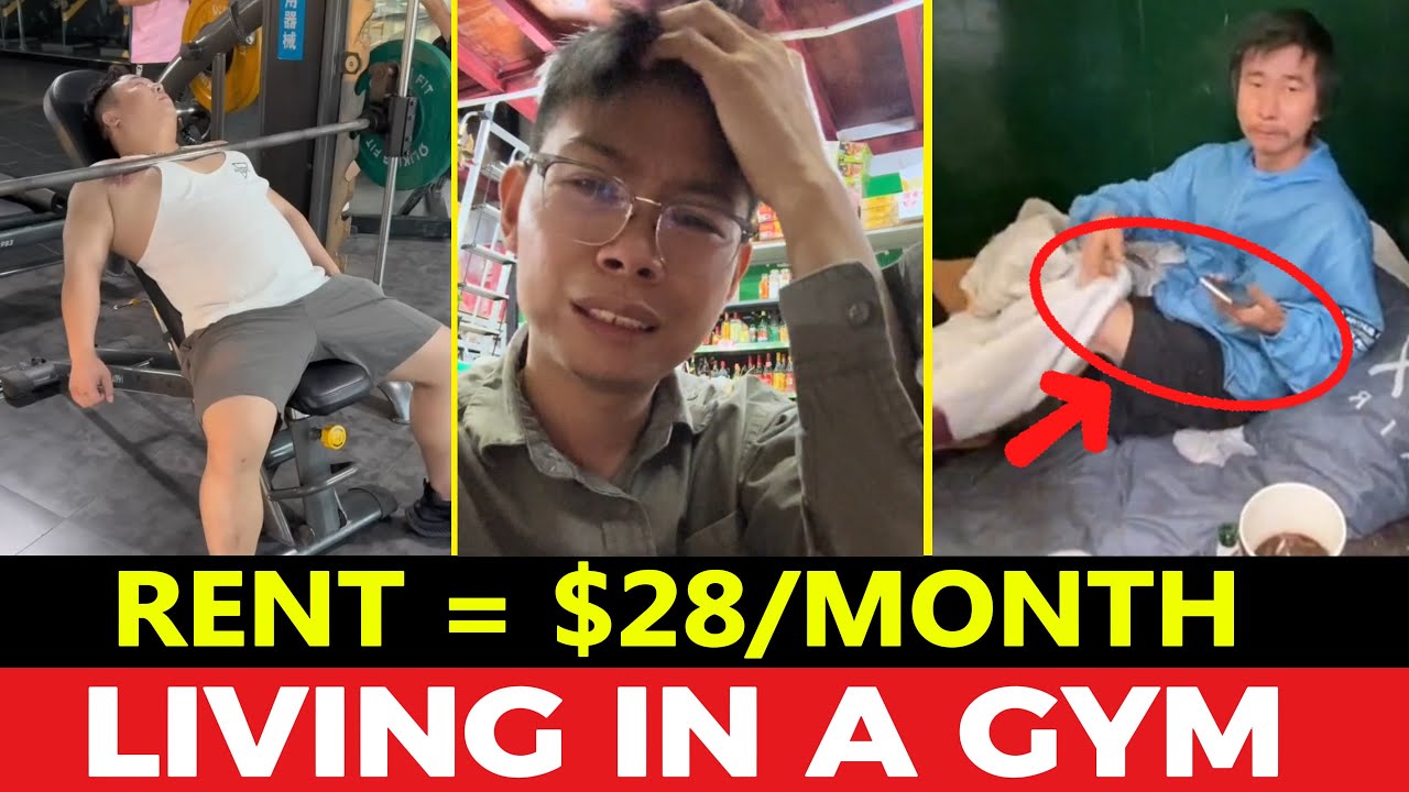 Sleep in Gyms, Eat Leftovers: The Desperate Reality of China's Youth - Chinese economy
