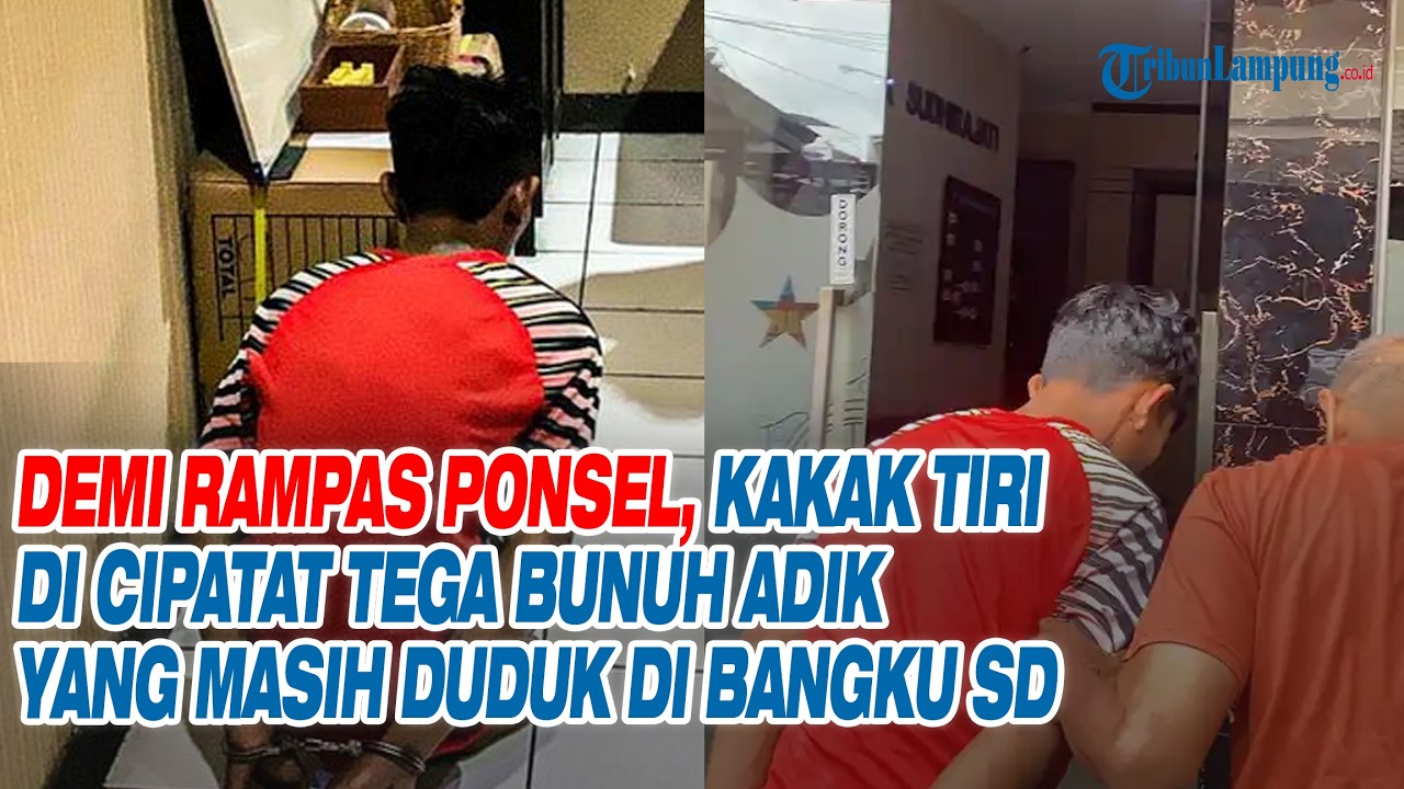 Demi Rampas Ponsel, Kakak Tiri di Cipatat Tega Bunuh Adik yang Masih Duduk di Bangku SD