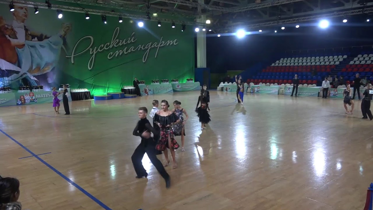 Юниоры 2 С класс Латина Финал (Русский стандарт. МатрЁшка Style)