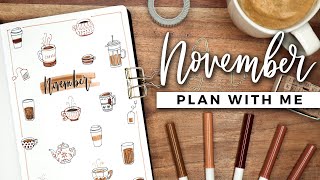 PLAN WITH ME | November 2019 Bullet Journal Setup