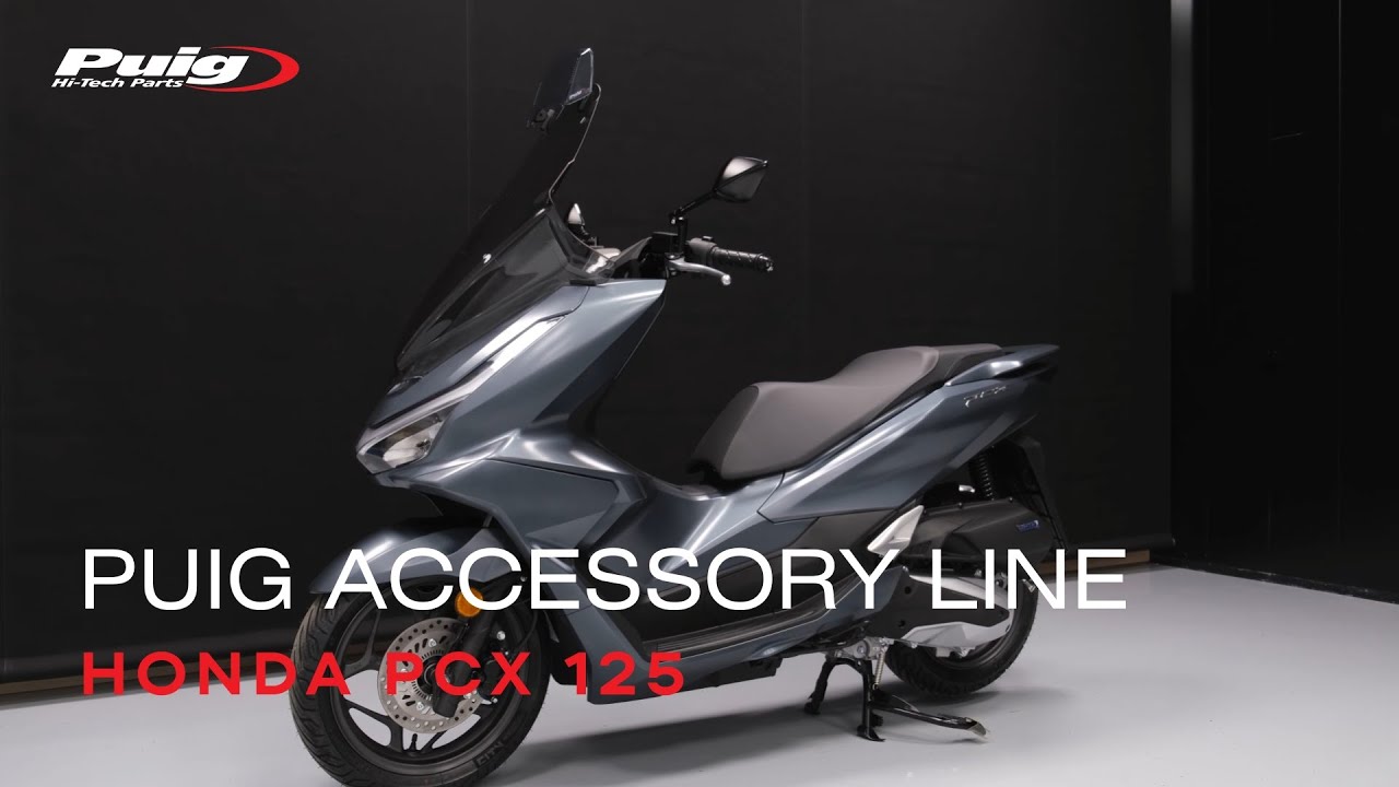 Puig Accessory Line for Honda PCX 125 - YouTube