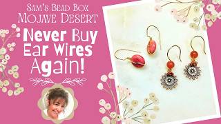 Easy Wire Art Earrings! No Cheap Ear Wires Ever Again!