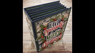 Carta Bella 5X7 Christmas Album Walk Through From Katies World