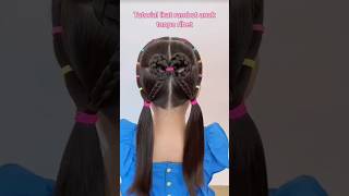 Tutorial Ikat rambut anak