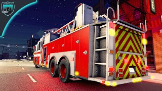 Fighting a dumpster fire at the lake! - Flashing Lights