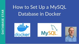 how to set up mysql database with docker