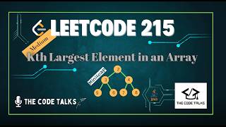 Kth Largest Element in an Array - Leetcode 215 - Min Heap - Java