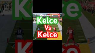 Madden 25 Race| Jason Kelce vs Travis Kelce #shorts #madden25
