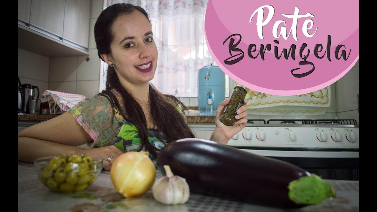 COMO FAZER PATÊ DE BERINJELA RECEITA FÁCIL QUASE QUE TUDO