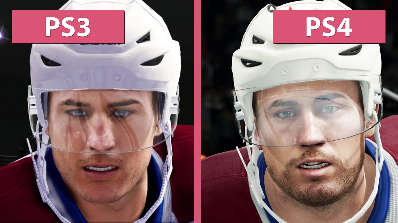 NHL 16 PS4 vs. PS3 NHL Legacy Edition 