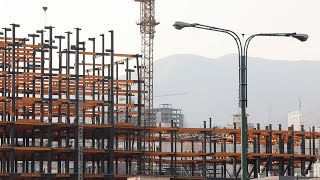 View Of The Building Structure Under Construction