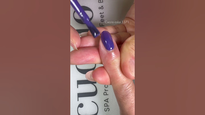 Grape Purple Cuccio nail polish  #nails #nailart #simplenails #purple #colors