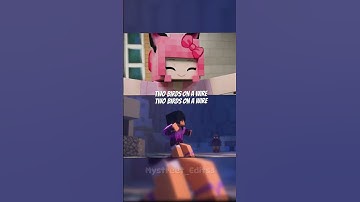 Thumbnail of two birds... #aphmauedit #minecraft #minecraftanimations #edit #shortsfeed #aphmau