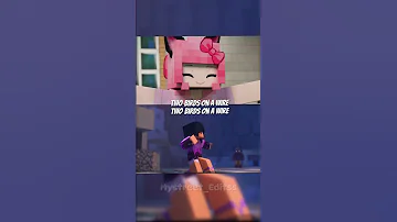 Two Birds Aphmauedit Minecraft Minecraftanimations Edit Shortsfeed Aphmau 