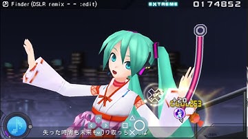 Hatsune Miku: Project DIVA 2nd - Finder (DSLR remix re:edit) Extreme Perfect