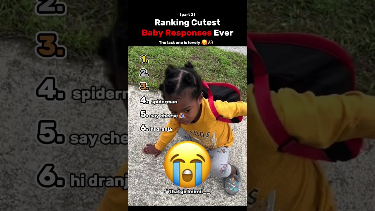 Ranking The Top 6 Cutest Baby Responses Of All Time