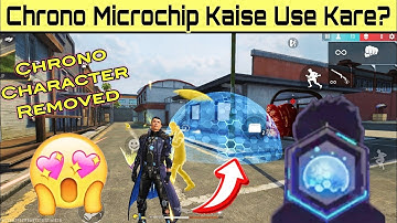 How To Use Chrono Microchip😍 | What Is Chrono Microchip In Free Fire | Chrono Microchip Full Details