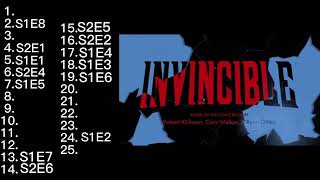 All Invincible Le Cards Ranking - Season 1 - Season 3 Allen The Alien, Atom Eve Special