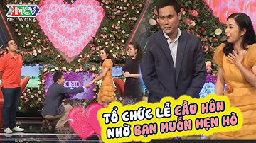 Chàng trai QUÌ XUỐNG CẦU HÔN bằng chiếc nhẫn KHỔNG LỒ làm cô nàng MUỐN ĐỨNG TIM IBMHH