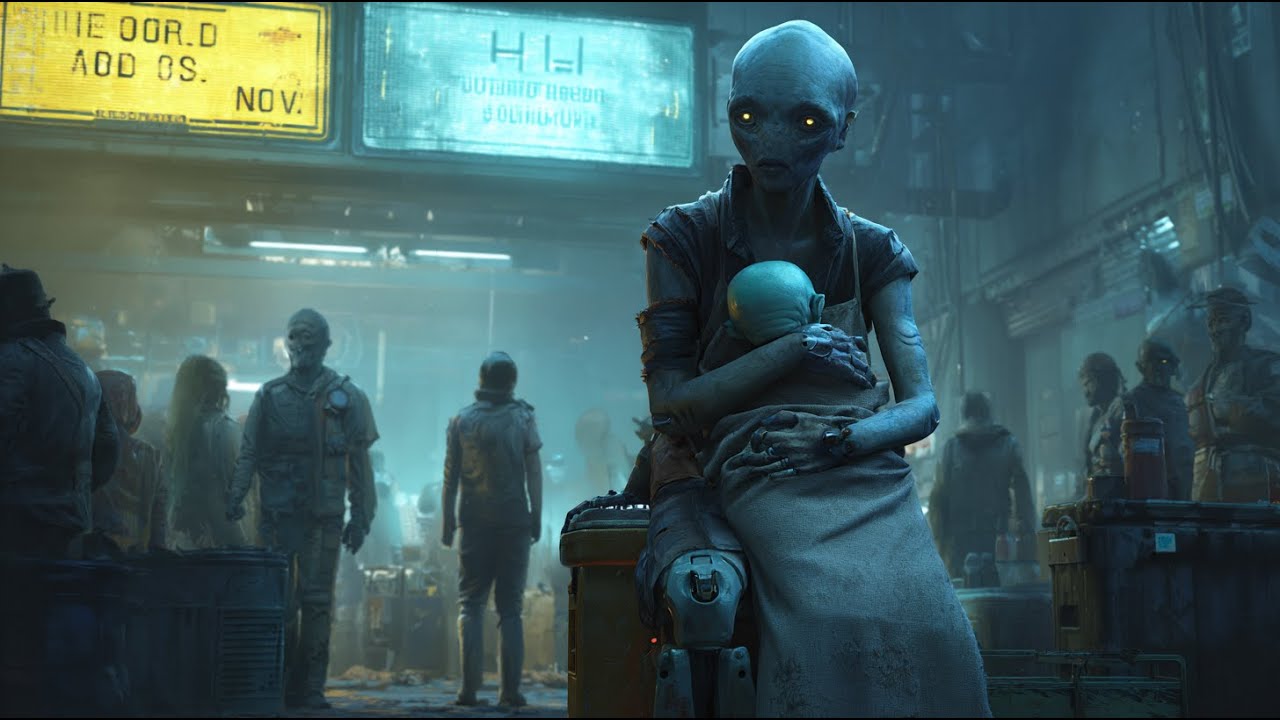 No One Bid on the Broken Alien Mother—Until One Human Gave Her His Name and a Future | HFY