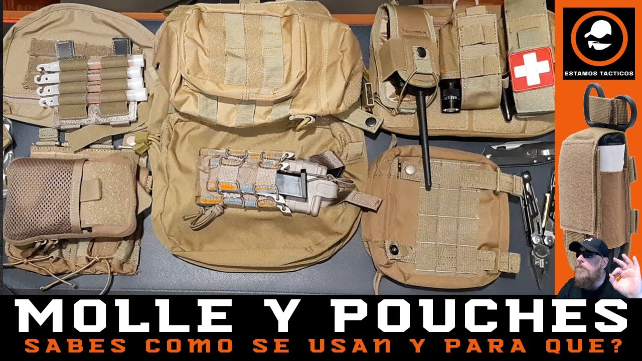 Guía Completa de Molle y Pouches - Tácticos Tenés el Correcto?