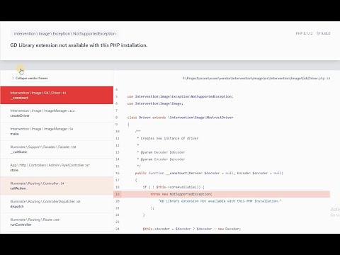 GD Library extension not available with this PHP installation - Problem soulution