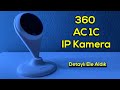 360 AC1C Gece Görüşlü Güvenlik ve Çocuk IP Kamera İncelemesi