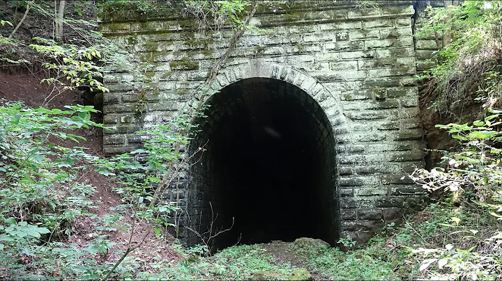 Railroad  Tunnel  #22  Collapses,  Train  Wreck,  Abandoned,  West  Virginia