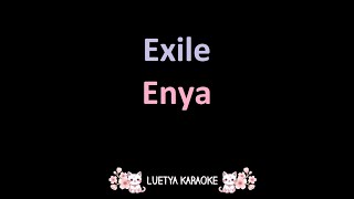 Exile - Enya Karaoke
