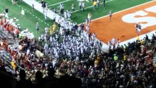 Cal Football: Singing with the Cal Band at Texas