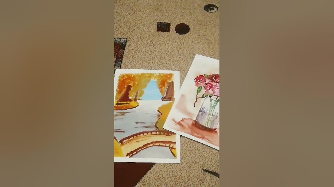 красивые рисунки из художки - YouTube