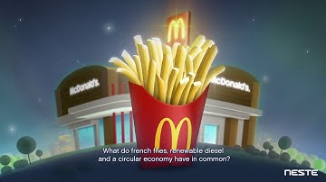 From fries to miles – a circular economy by McDonald’s Netherlands, Neste and HAVI