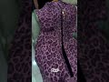 Tiger Print Attached Shrug Pattern Burqa with Black Dupatta #abaya #hijab #burkha #hijabstyle