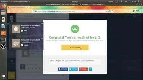 Condingame. Onboarding