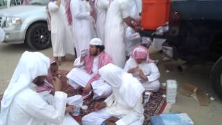 اعتصام اهالي الاسرى في جده امام الداخليه 6/9/1433