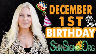 ♐️ Born On December 1st - Happy Birthday - Today's Zodiac Horoscope Personality - SunSigns.Org