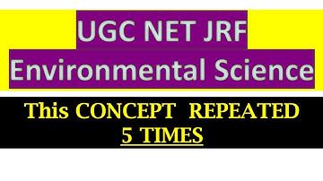 🔴 Most expected questions for March 2023 environmental science UGC NET exam| Envirocademy