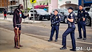 𝗖𝗔𝗡𝗘 𝗖𝗢𝗡𝗙𝗨𝗦𝗜𝗢𝗡: Police Respond to Report of Man Wielding Stick