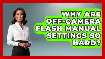 Why Are Off-Camera Flash Manual Settings So Hard? - Image Review Studio