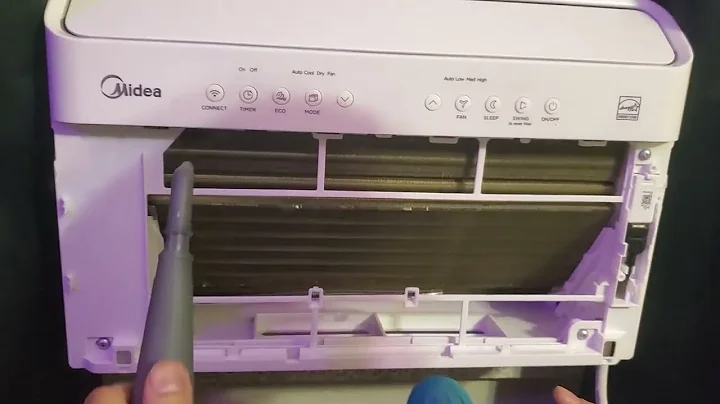 How To Clean A Window AC Without Chemicals!