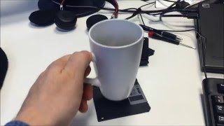 The 3.5" floppy disk coffee stand