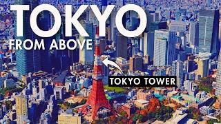 Tokyo 4K - Ambient 3D City Tour | Flyover TV Screensaver (ζ±δΊ¬4K)