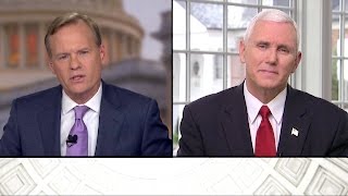 Mike Pence on "Hamilton" cast: "I wasn't offended"