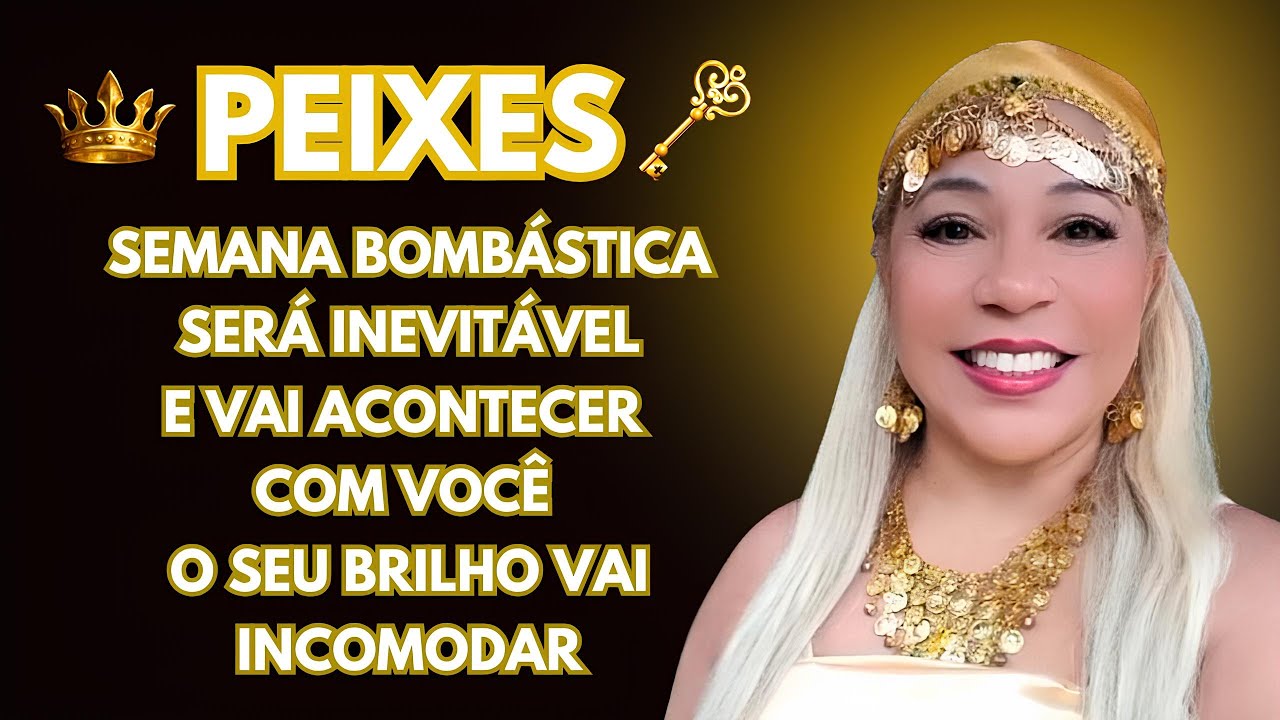 PEIXES ♓️ A CIGANA REVELA SERÁ INEVITÁVEL ISSO VAI ACONTECER COM VOCÊ 