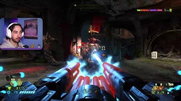 First time DOOM Eternal playthrough (Nightmare difficulty for fun) DAY 5 || Stream 183 || 30/11/2023